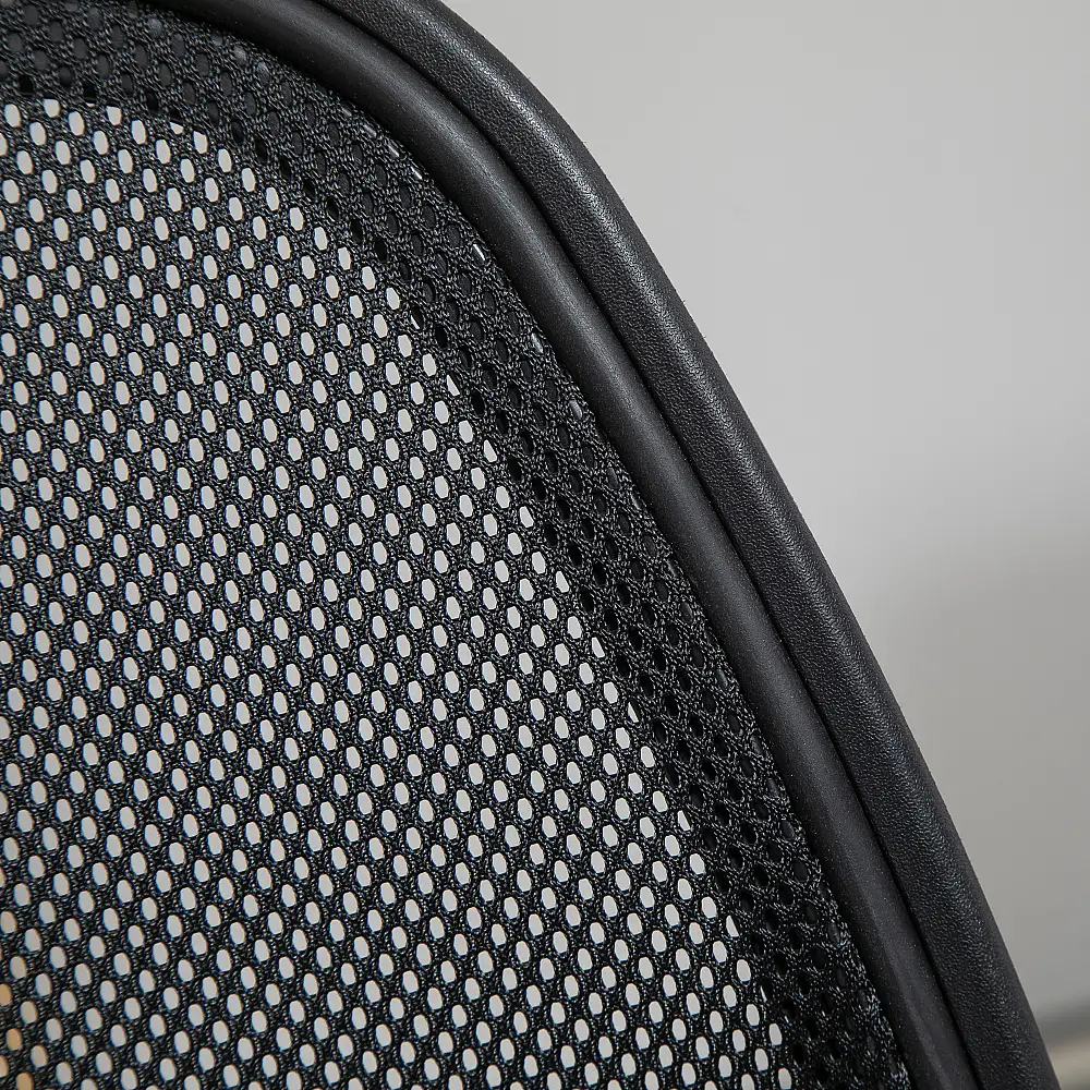 Καρέκλα γραφείου Vinsetto με ρυθμιζόμενο ύψος με μπράτσα, ρόδες και επενδυμένο κάθισμα, 60x56x110-132 cm, Μαύρο 921-598