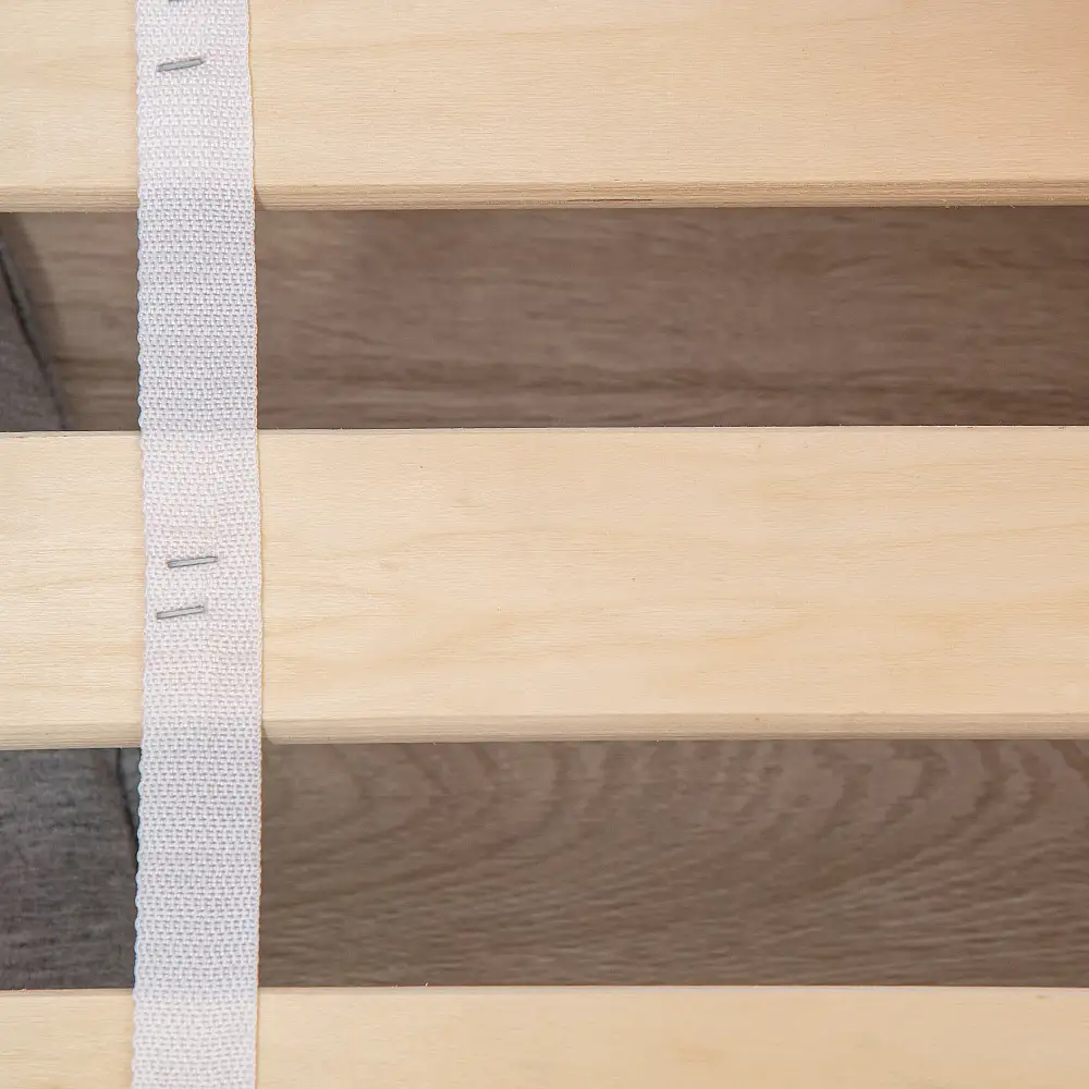 ZONEKIZ Παιδικό κρεβάτι 3-6 ετών με αστεράκια και σχέδια φεγγαριού Από MDF και νοβοπάν, 143x76x49 cm 313-005V00GY