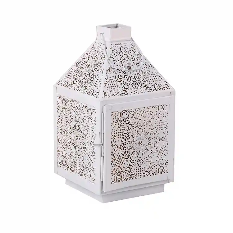 Μεταλλικό Φανάρι 17 x 17.5 x 31.5 cm Oriental Natural Living 54691