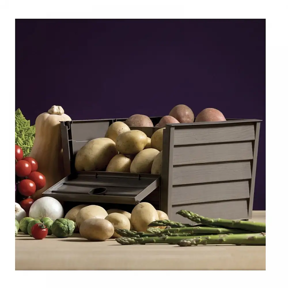 Πλαστικό Κουτί Αποθήκευσης 9 Lt Χρώματος Taupe Bama 10470