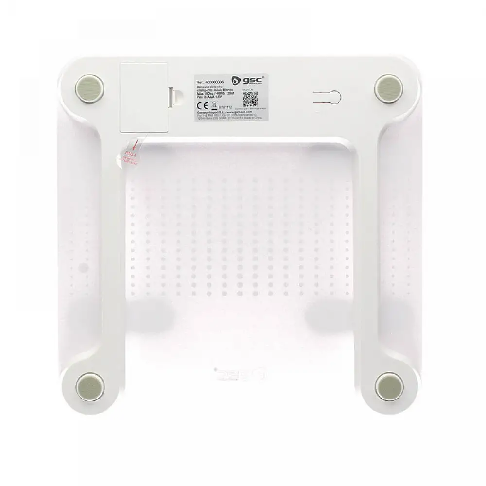 Ψηφιακή Ζυγαριά Μπάνιου - Λιπομετρητής Χρώματος Λευκό Milak GSC 400000006