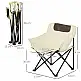 Outsunny Oxford υφασμάτινη πτυσσόμενη καρέκλα κάμπινγκ με πλαϊνή τσέπη και τσάντα μεταφοράς, 61x54x66 cm A20-292V00WT