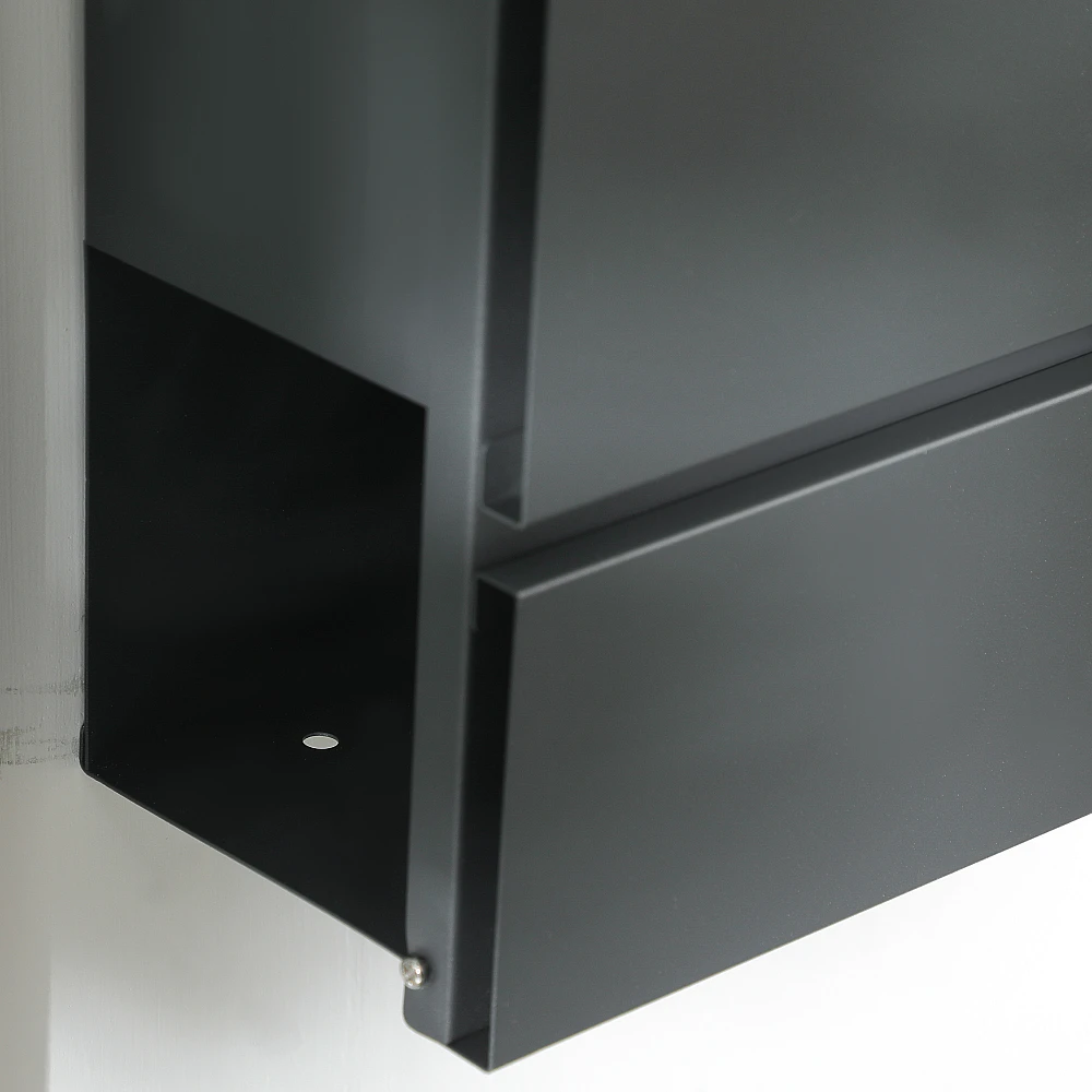 Μεταλλικό Γραμματοκιβώτιο 37 x 10.5 x 37 cm HOMCOM B80-011V00CG Μεταλλικό Γραμματοκιβώτιο 37 x 10.5 x 37 cm HOMCOM B80-011V00CG