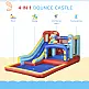 Outsunny Bouncy Castle για παιδιά 3-8 ετών με τραμπολίνο, τσουλήθρα και πισίνα, 435x245x200 cm 342-058V90 Outsunny Bouncy Castle για παιδιά 3-8 ετών με τραμπολίνο, τσουλήθρα και πισίνα, 435x245x200 cm 342-058V90