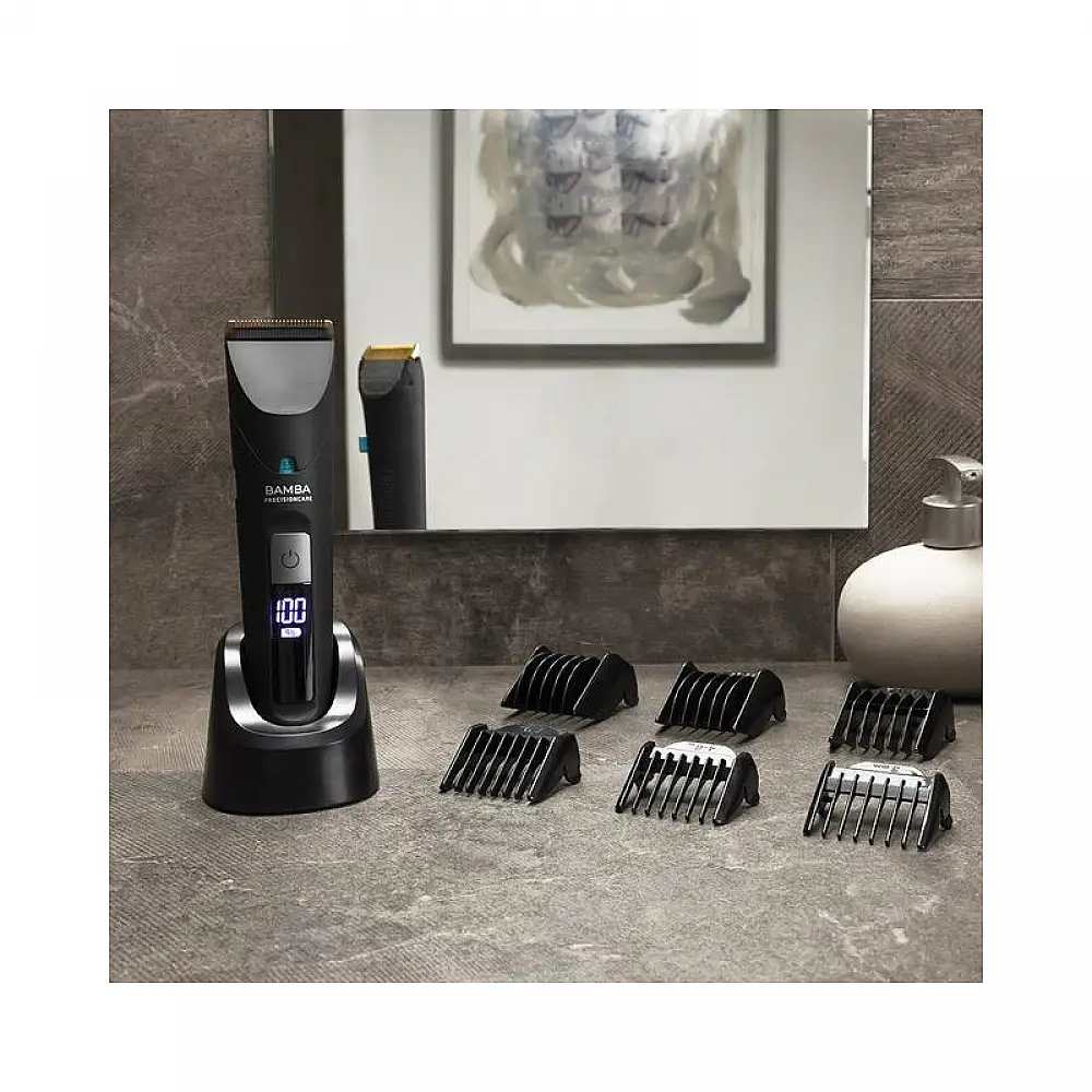 Επαναφορτιζόμενη Κουρευτική Μηχανή Cecotec Bamba PrecisionCare Wet & Dry CEC-04333