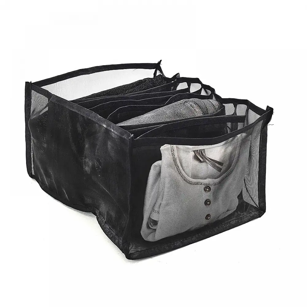 Θήκη Οργάνωσης Ρούχων με 9 Διαμερίσματα 32 x 25 x 17 cm JE CHERCHE UNE IDEE RG6425