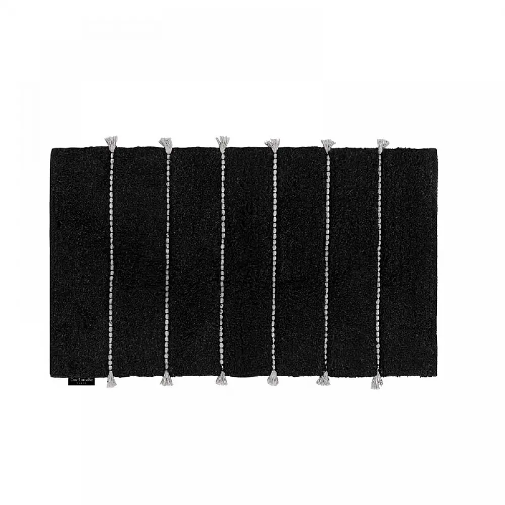 Πατάκι Μπάνιου 100% Βαμβάκι 55 x 85 cm Calypso Black Guy Laroche 1127091123006