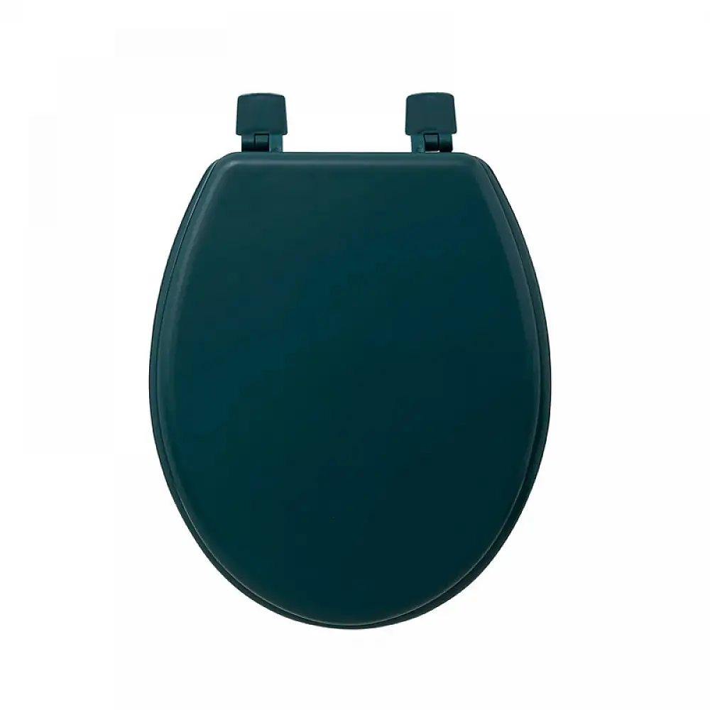 Ξύλινο Καπάκι Λεκάνης 36 x 48 x 5 cm Χρώματος Πετρόλ 5Five Simply Smart 138005P