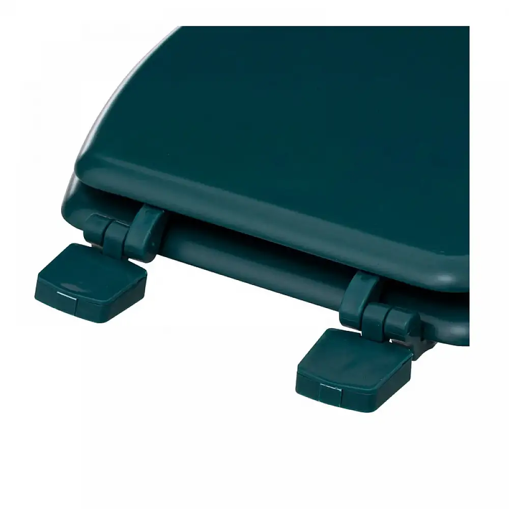 Ξύλινο Καπάκι Λεκάνης 36 x 48 x 5 cm Χρώματος Πετρόλ 5Five Simply Smart 138005P