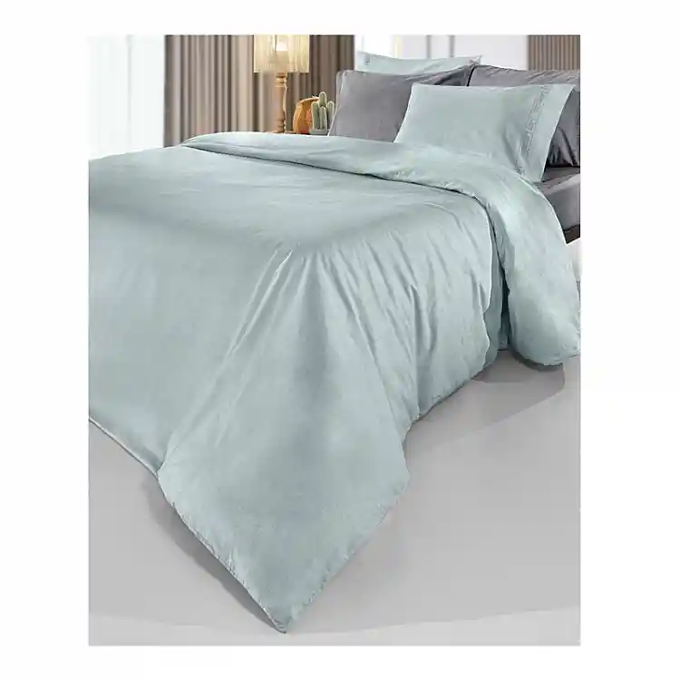 Σεντόνι Διπλό με Λάστιχο 140 x 200+32 cm 100% Βαμβάκι Περκάλι Color Plus Mint Guy Laroche 1110092123099