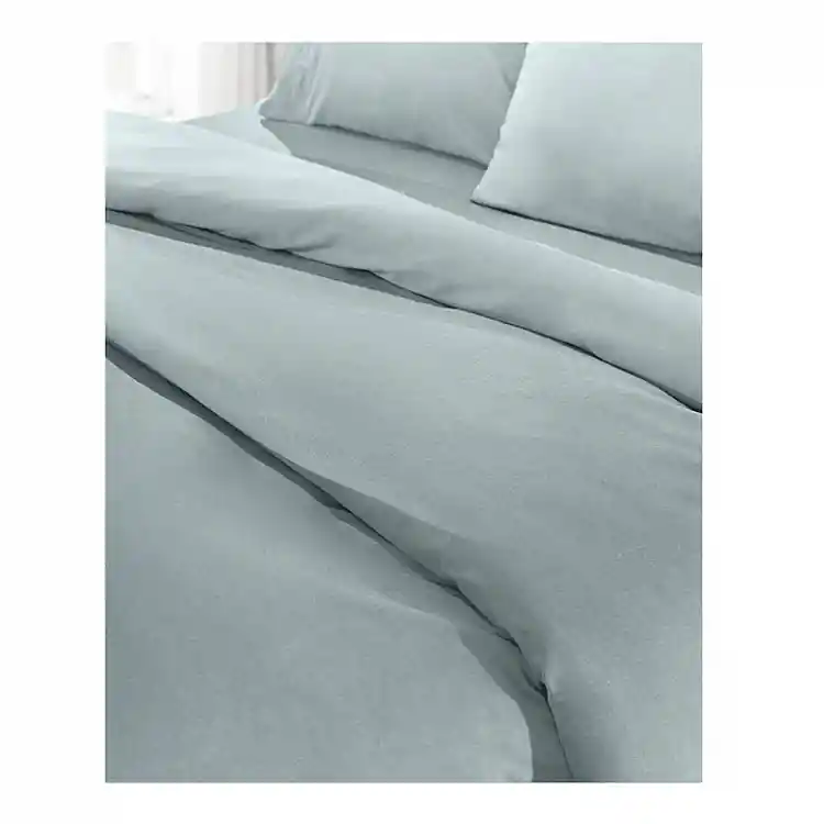 Σεντόνι Διπλό με Λάστιχο 140 x 200+32 cm 100% Βαμβάκι Περκάλι Color Plus Mint Guy Laroche 1110092123099