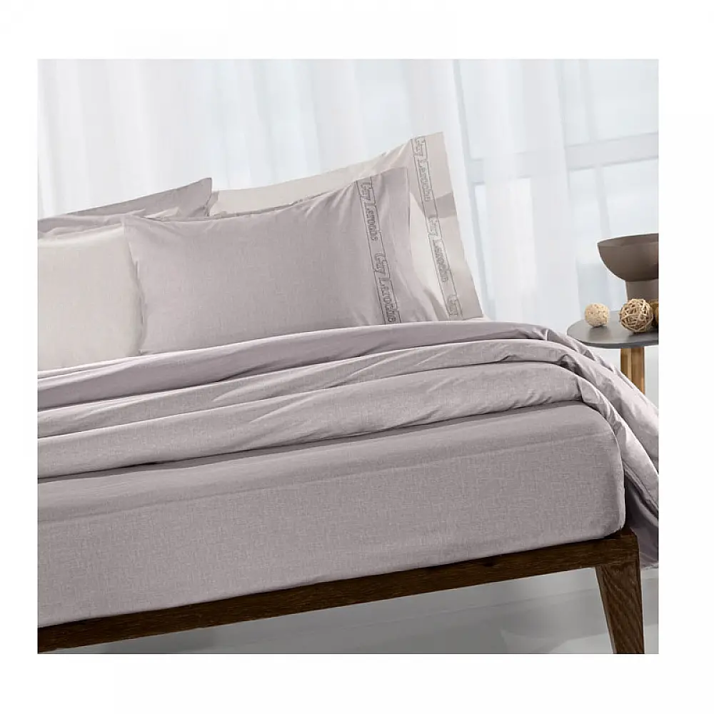 Σεντόνι Διπλό 200 x 265 cm 100% Βαμβάκι Περκάλι Color Plus Melanze Guy Laroche 1110092123081