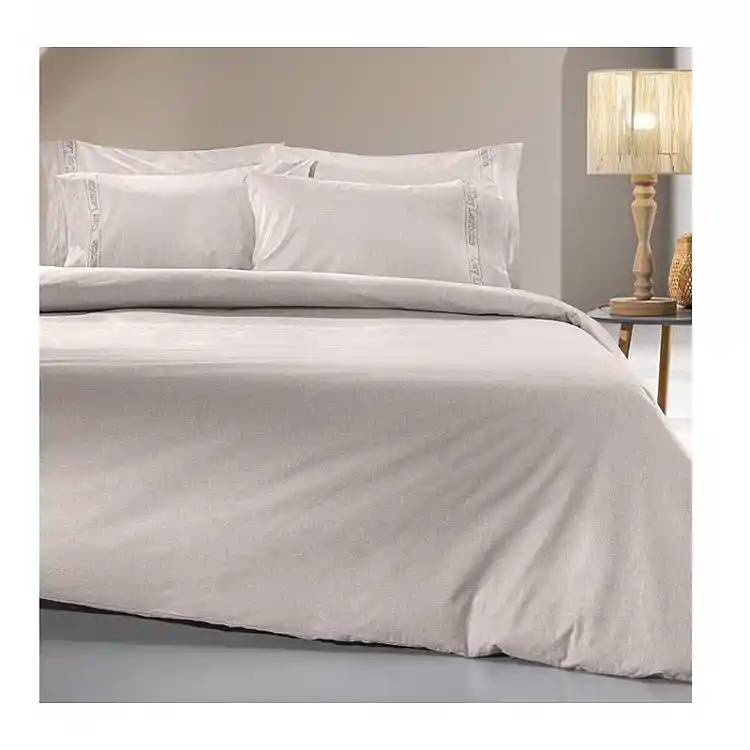 Σεντόνι Διπλό 200 x 265 cm 100% Βαμβάκι Περκάλι Color Plus Perla Guy Laroche 1110092123077