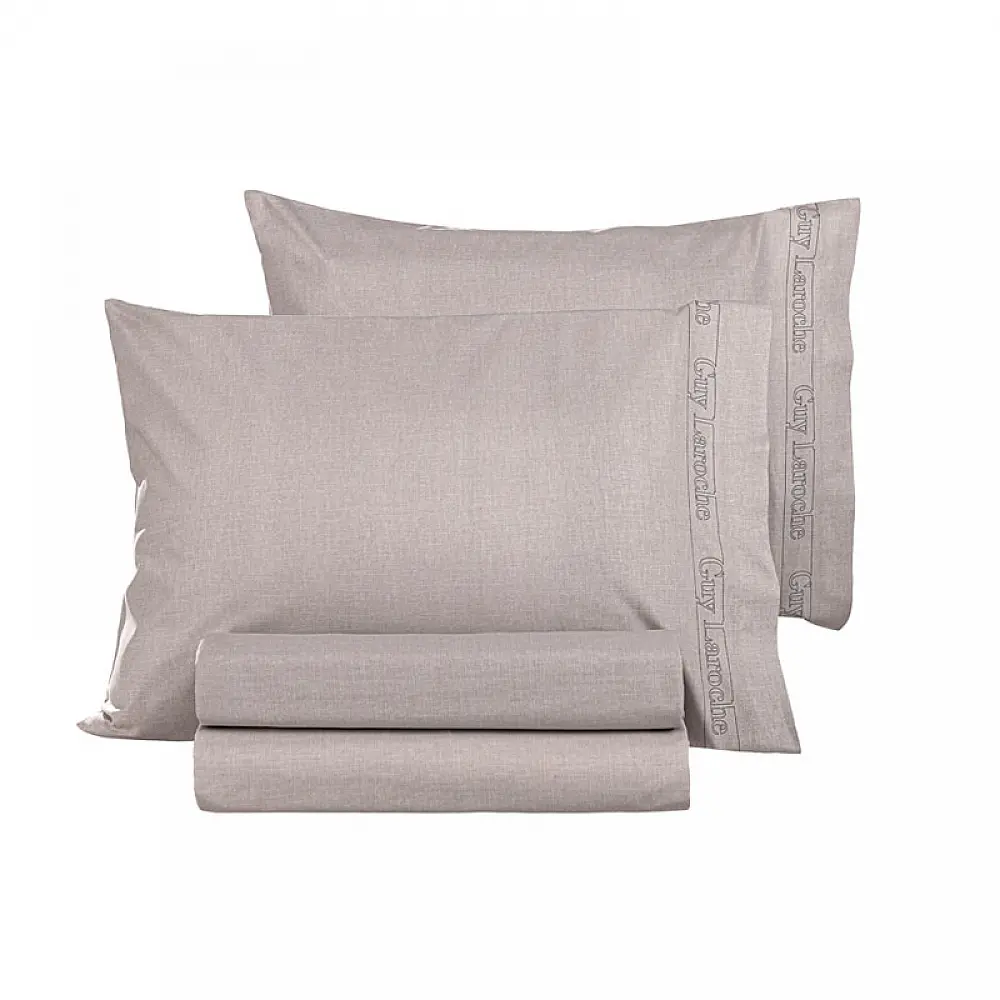 Σεντόνι Μονό με Λάστιχο 100 x 200+32 cm 100% Βαμβάκι Περκάλι Color Plus Melanze Guy Laroche 1110092123073 Σεντόνι Μονό με Λάστιχο 100 x 200+32 cm 100% Βαμβάκι Περκάλι Color Plus Melanze Guy Laroche 1110092123073