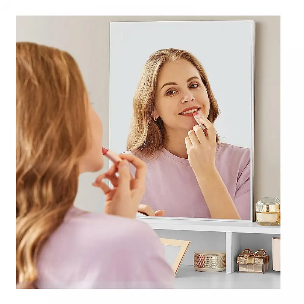 Ξύλινο Μπουντουάρ με Καθρέπτη 80 x 40 x 140 cm VASAGLE RDT113W01