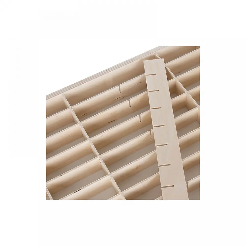 Ξύλινο Ράφι για Αυτοκινητάκια 90 Θέσεων 50 x 4.5 x 78.5 cm Kruzzel 21997