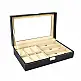 Θήκη Ρολογιών και Γυαλιών Ηλίου 9 Θέσεων 33.5 x 20.5 x 8 cm SPM 8497IT