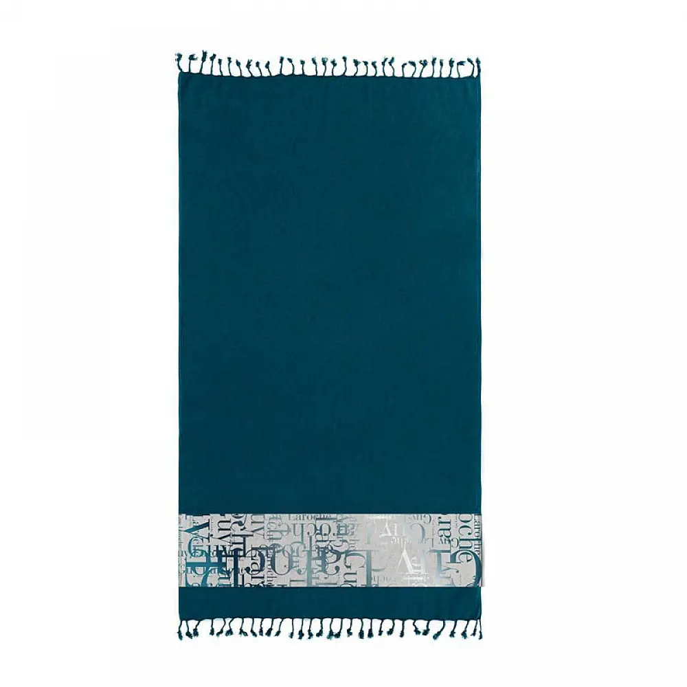Πετσέτα Θαλάσσης 100% Βαμβάκι 90 x 170 cm Pestemal 12 Marine Guy Laroche 1130030123018