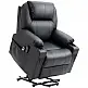 HOMCOM Lift Chair Max 135° Recliner με 8 πόντους μασάζ και στήριγμα ποδιών, 88x92x106 cm, Μαύρο 713-096BK HOMCOM Lift Chair Max 135° Recliner με 8 πόντους μασάζ και στήριγμα ποδιών, 88x92x106 cm, Μαύρο 713-096BK