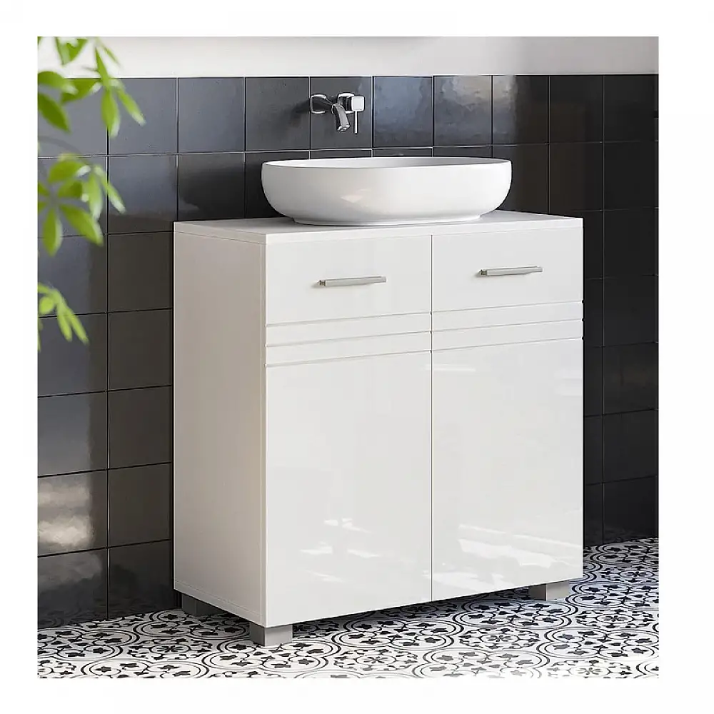 Ντουλάπι Νιπτήρα 60 x 30 x 63 cm VASAGLE BBK112W01