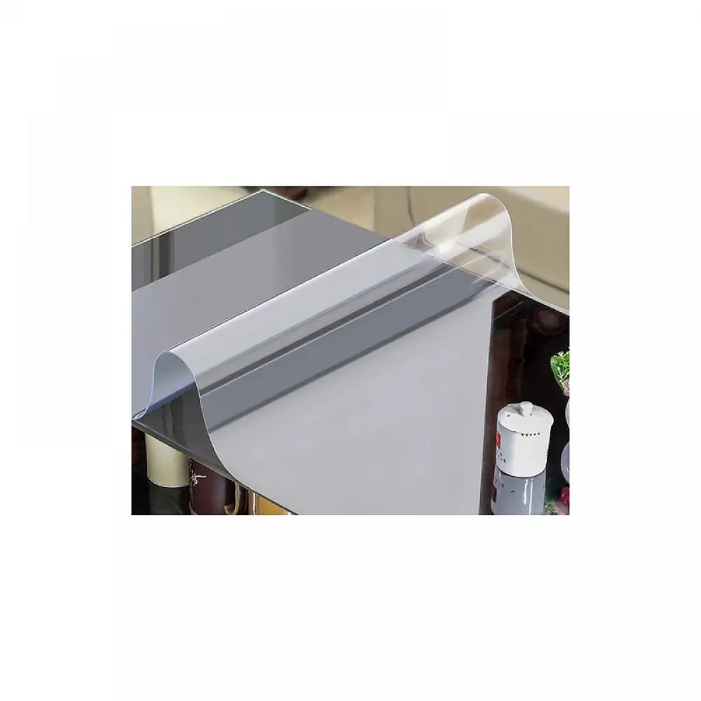 Ορθογώνιο Διάφανο Προστατευτικό Τραπεζιού από PVC 120 x 60 cm Ruhhy 21793