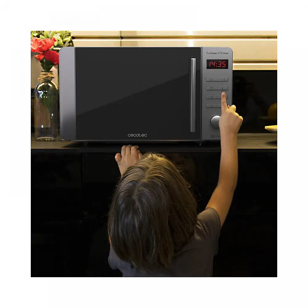 Φούρνος Μικροκυμάτων με Γκριλ 20 Lt 700 W Cecotec ProClean 5110 Inox CEC-01535