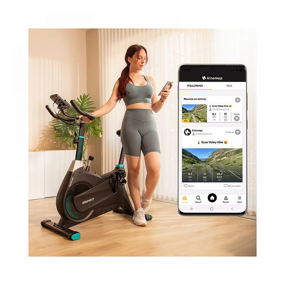Μαγνητικό Ποδήλατο Γυμναστικής Cecotec Spinning DrumFit Indoor 4000 Magno Connected CEC-07156 Μαγνητικό Ποδήλατο Γυμναστικής Cecotec Spinning DrumFit Indoor 4000 Magno Connected CEC-07156