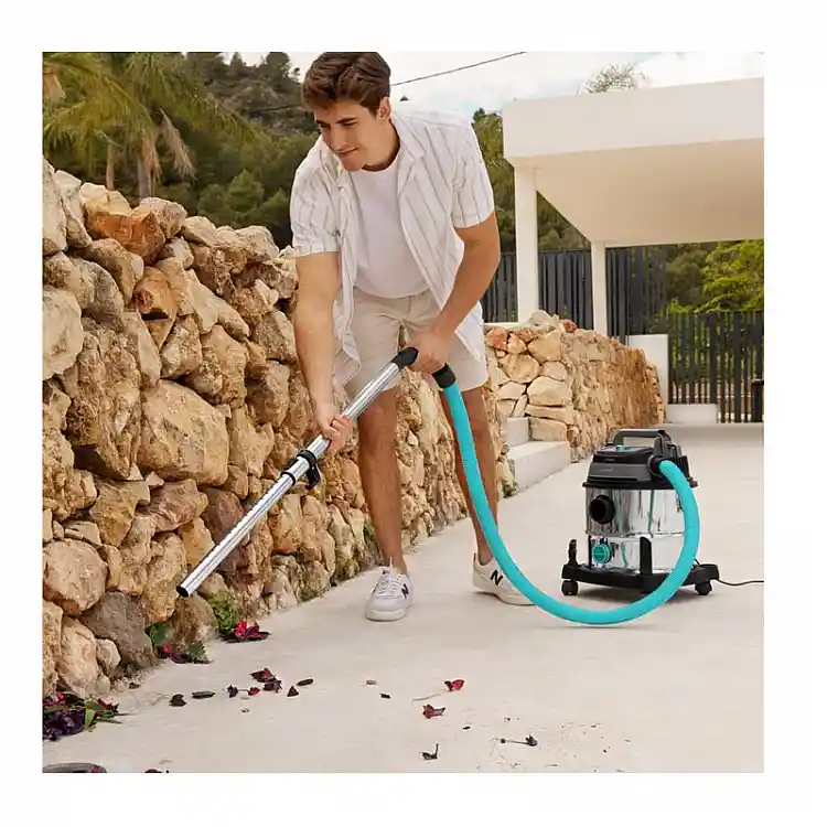Ηλεκτρική Σκούπα για Στερεά και Υγρά 20 Lt 1400 W Cecotec Conga RockStar Wet&Dry Steel Max CEC-08114