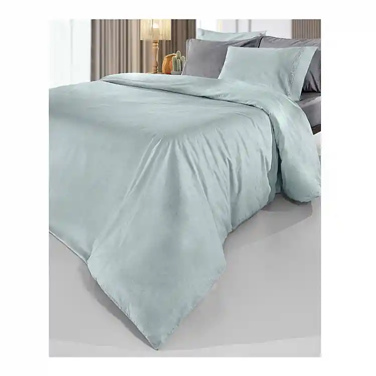 Σεντόνι King Size με Λάστιχο 180 x 200+42 cm 100% Βαμβάκι Περκάλι Color Plus Mint Guy Laroche 1110092123131