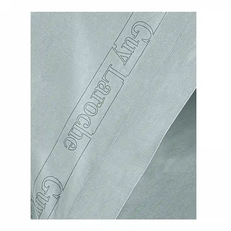 Σεντόνι Ημίδιπλο με Λάστιχο 120 x 200+32 cm 100% Βαμβάκι Περκάλι Color Plus Mint Guy Laroche 1110092123091