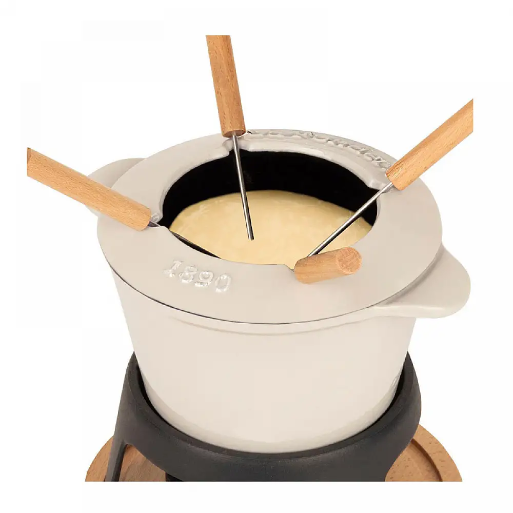 Συσκευή για Φοντύ με 4 Πιρούνια 1.2 Lt La Fonderie 1890 MONTJOLY