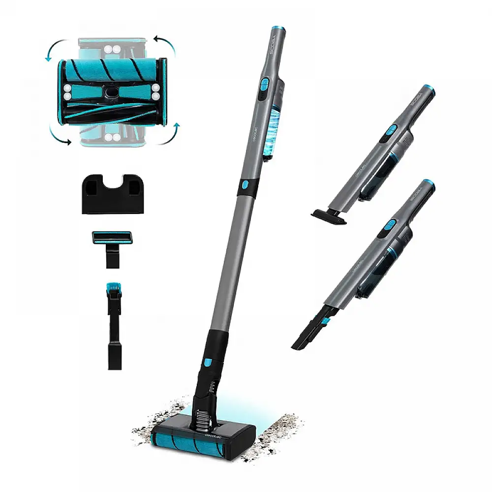 Ηλεκτρική Σκούπα 2 σε 1 Χωρίς Σακούλα Cecotec Scoba 2100 Twice CEC-08408