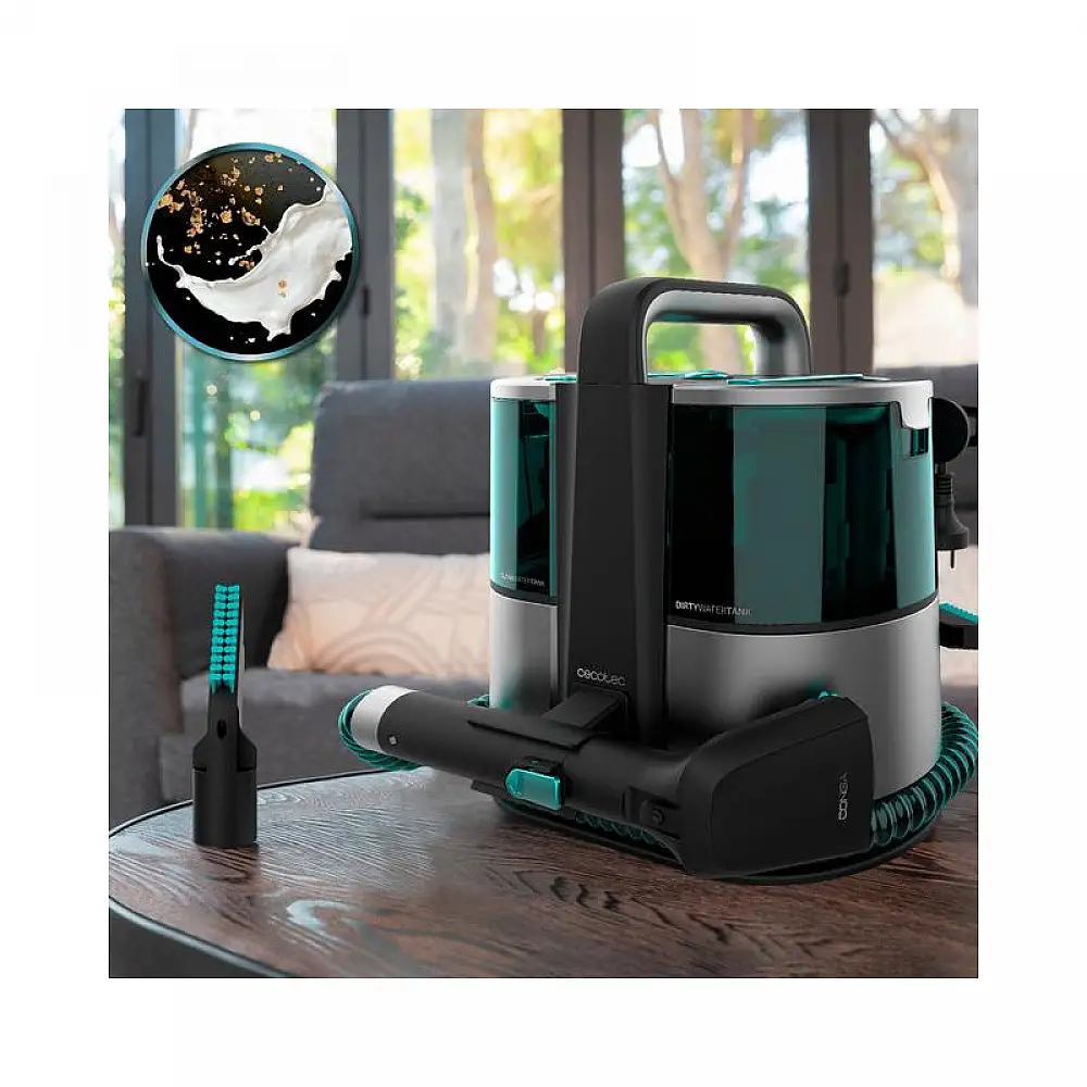 Ηλεκτρική Σκούπα για Χαλιά και Ταπετσαρίες 400 W Cecotec Conga 4000 Carpet&Spot Clean XL CEC-08425