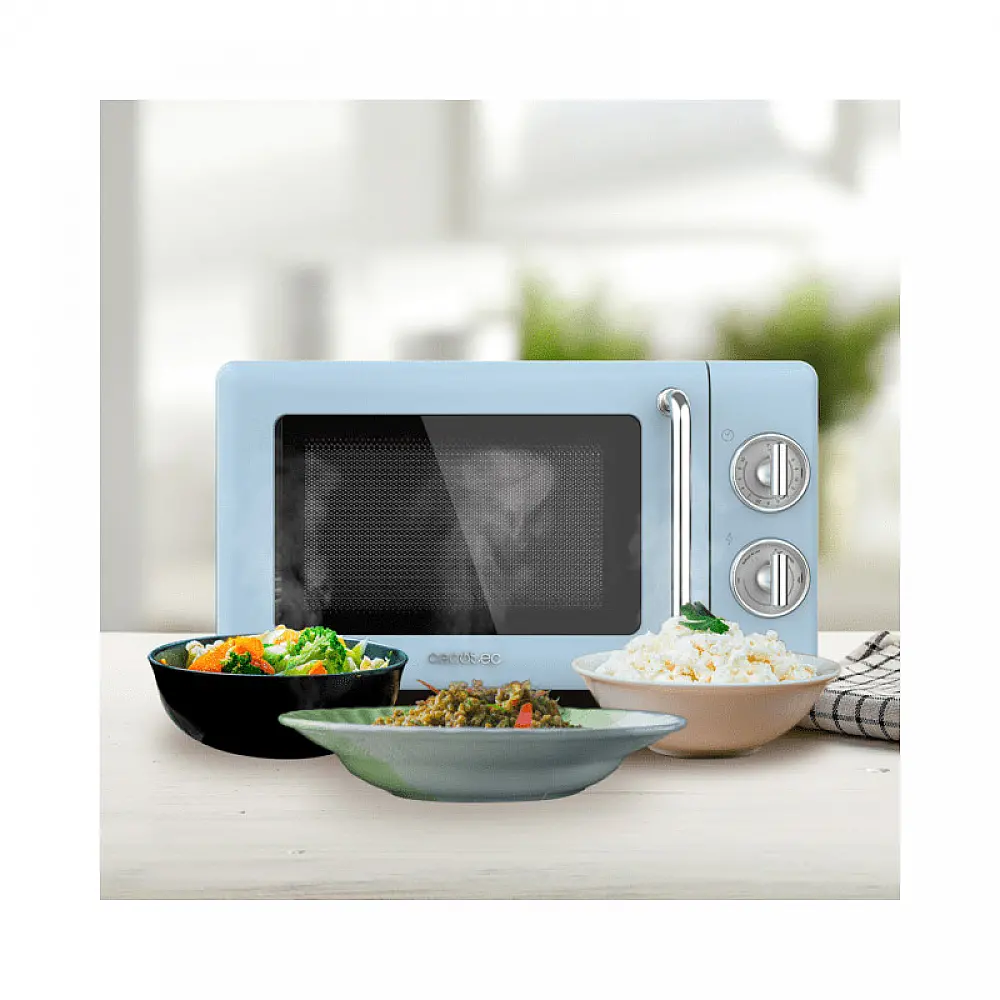 Φούρνος Μικροκυμάτων 20 Lt 700 W Cecotec ProClean 3010 Retro Blue CEC-01701