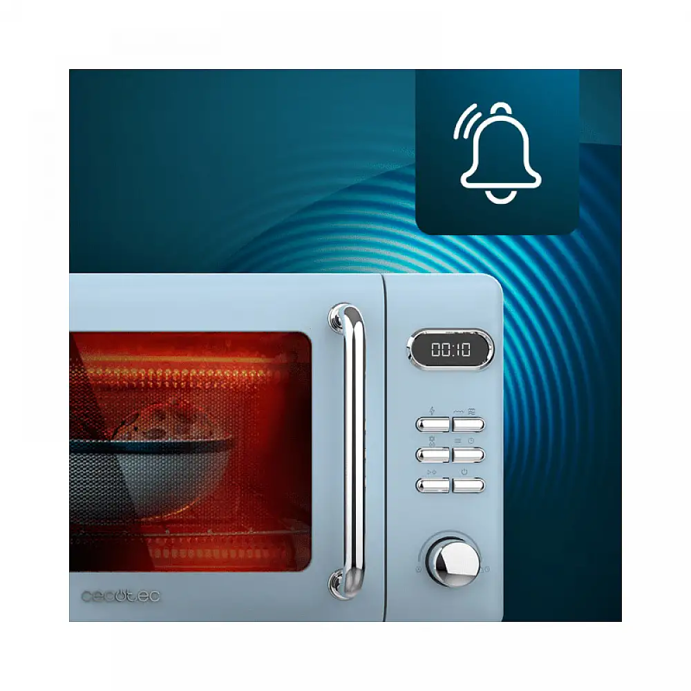 Φούρνος Μικροκυμάτων με Γκριλ 20 Lt 700 W Cecotec ProClean 5110 Retro Blue CEC-01711
