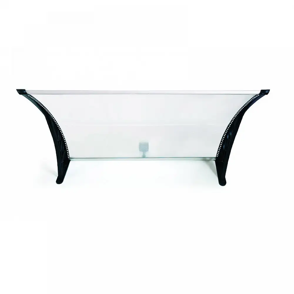 Πλαστικό Κιόσκι - Τέντα Πόρτας Εισόδου με Ηλιακό LED Φωτισμό 80 x 150 cm Inkazen 30060181