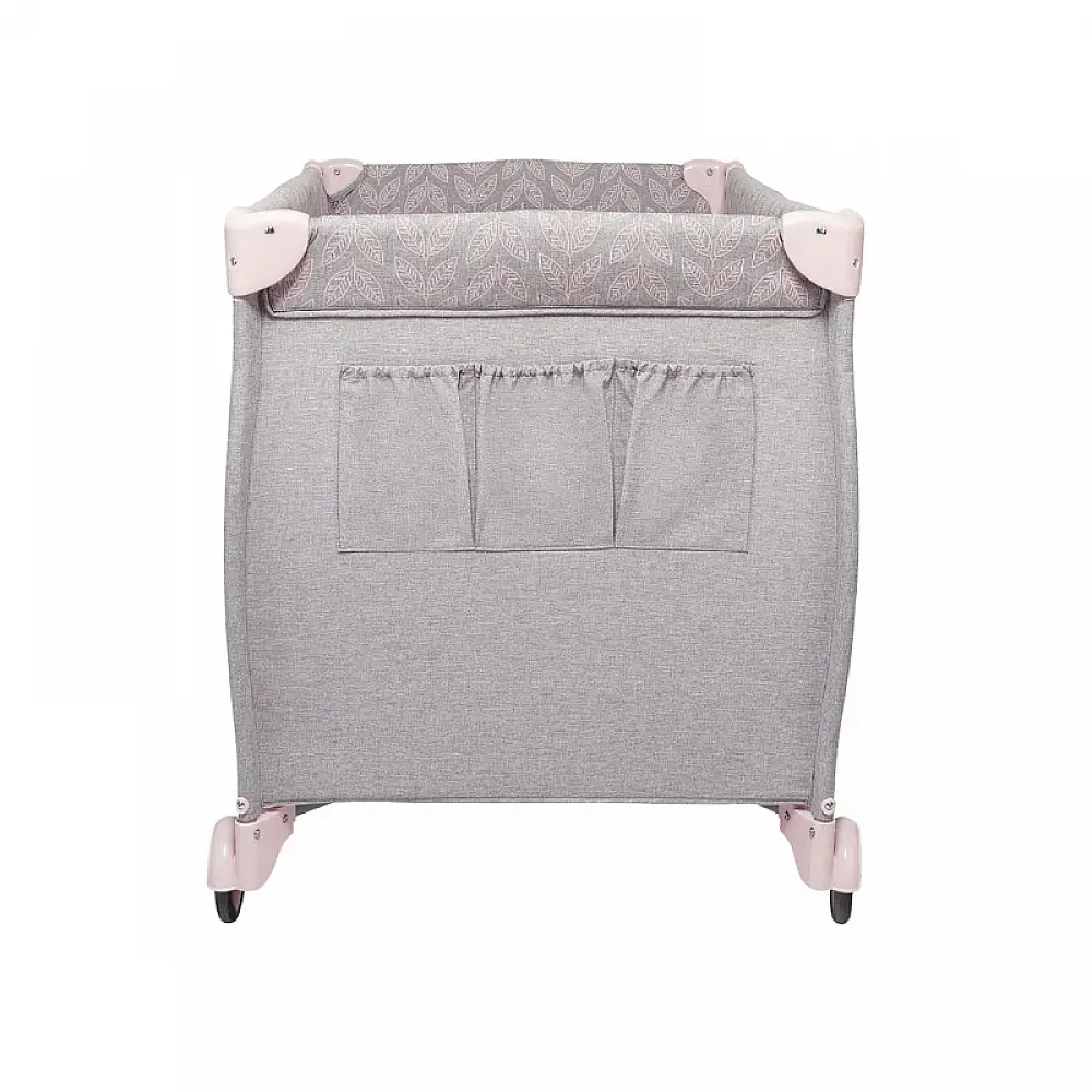 Πτυσσόμενο Παρκοκρέβατο Skiddou Lunar Pink 2040023