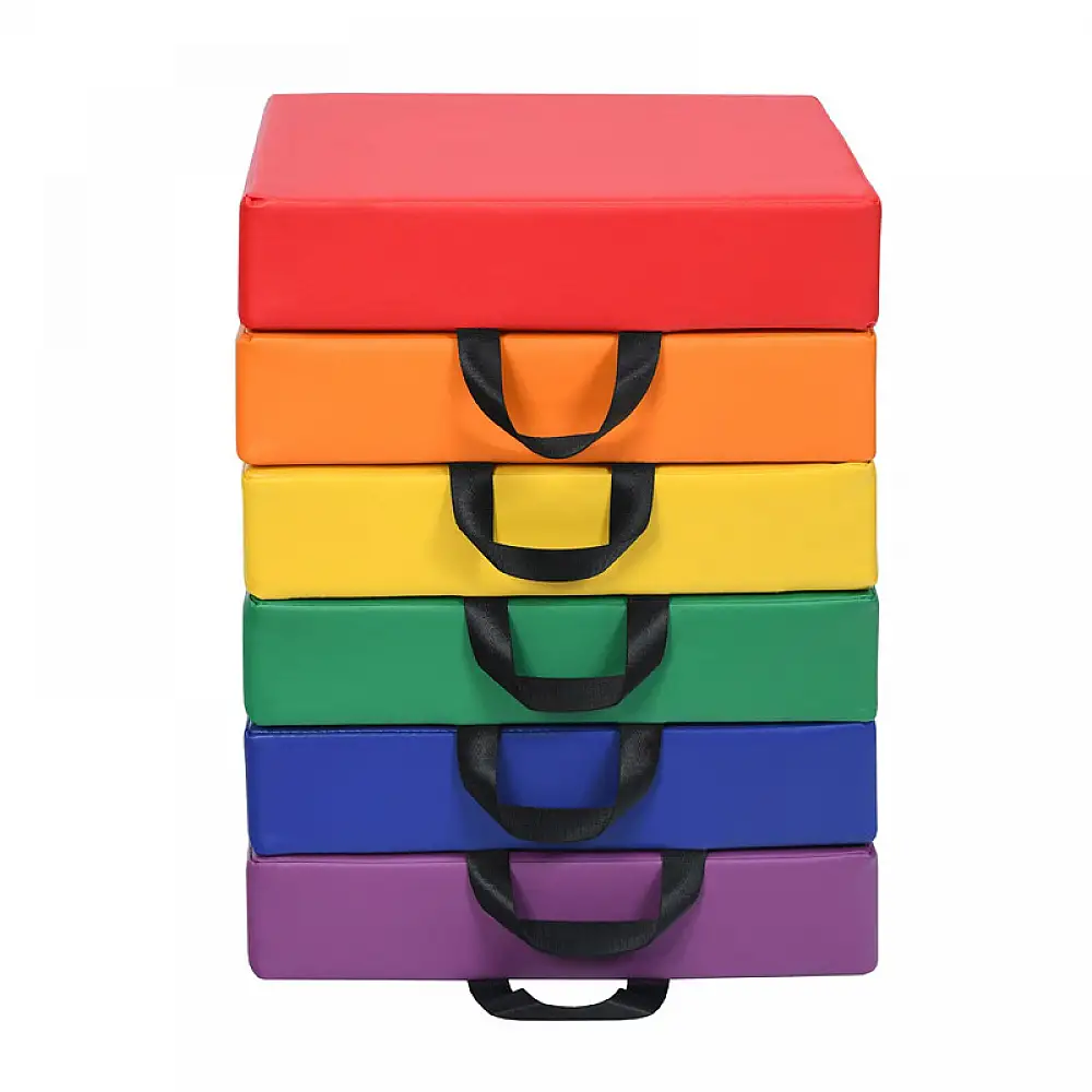 Σετ Παιδικά Τετράγωνα Μαξιλάρια Δαπέδου 6 τμχ Costway FH10075CL