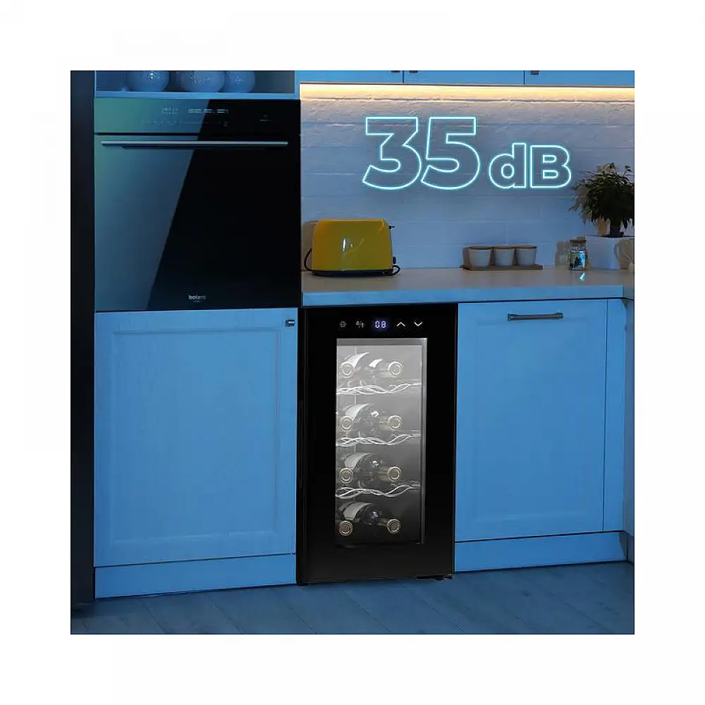 Συντηρητής Κρασιών 21 Lt - 8 Φιάλες Cecotec Grand Sommelier 830 CoolCrystal CEC-02707