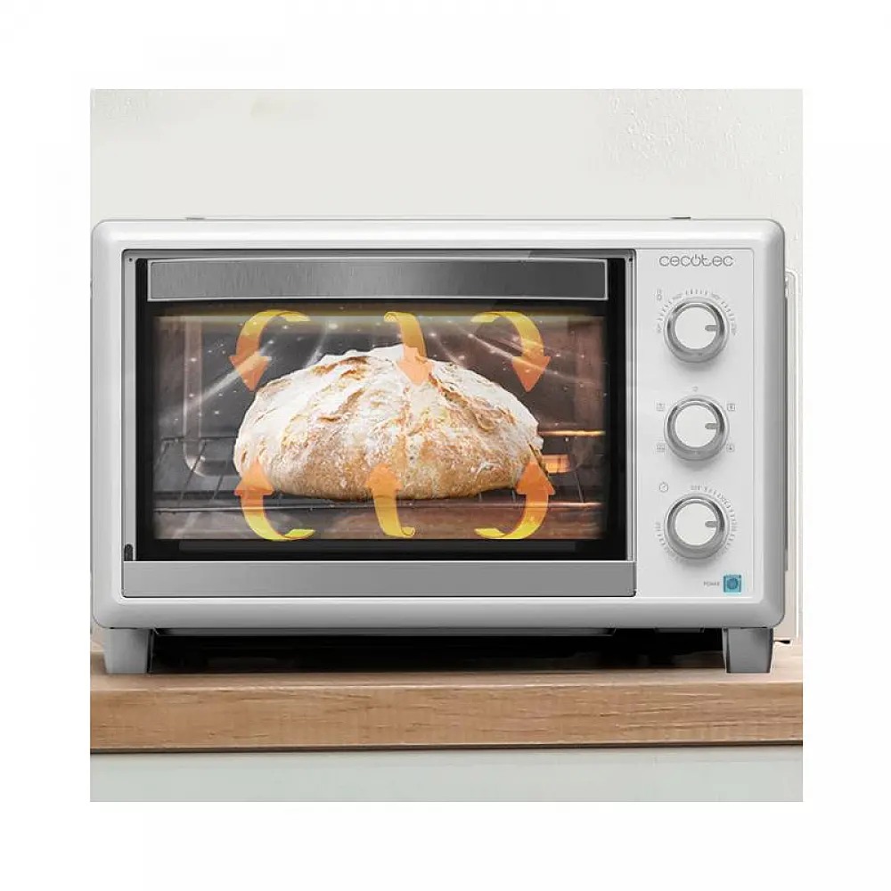 Ηλεκτρικό Φουρνάκι Cecotec Bake & Toast 3090 Gyro White CEC-03814 Ηλεκτρικό Φουρνάκι Cecotec Bake & Toast 3090 Gyro White CEC-03814