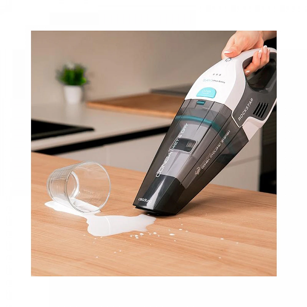 Ηλεκτρικό Σκουπάκι για Στερεά και Υγρά 8.4 V Cecotec Conga RockStar Hand CEC-08373 Ηλεκτρικό Σκουπάκι για Στερεά και Υγρά 8.4 V Cecotec Conga RockStar Hand CEC-08373