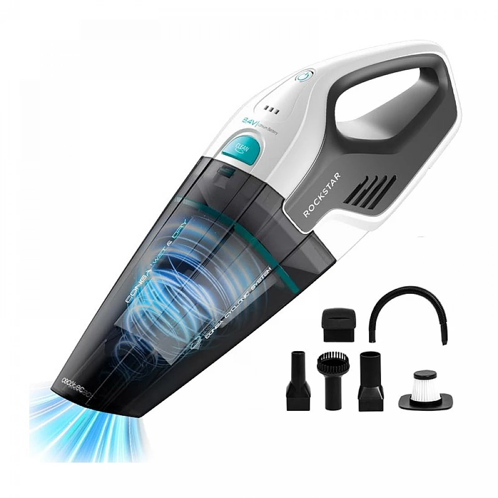 Ηλεκτρικό Σκουπάκι για Στερεά και Υγρά 8.4 V Cecotec Conga RockStar Hand CEC-08373 Ηλεκτρικό Σκουπάκι για Στερεά και Υγρά 8.4 V Cecotec Conga RockStar Hand CEC-08373