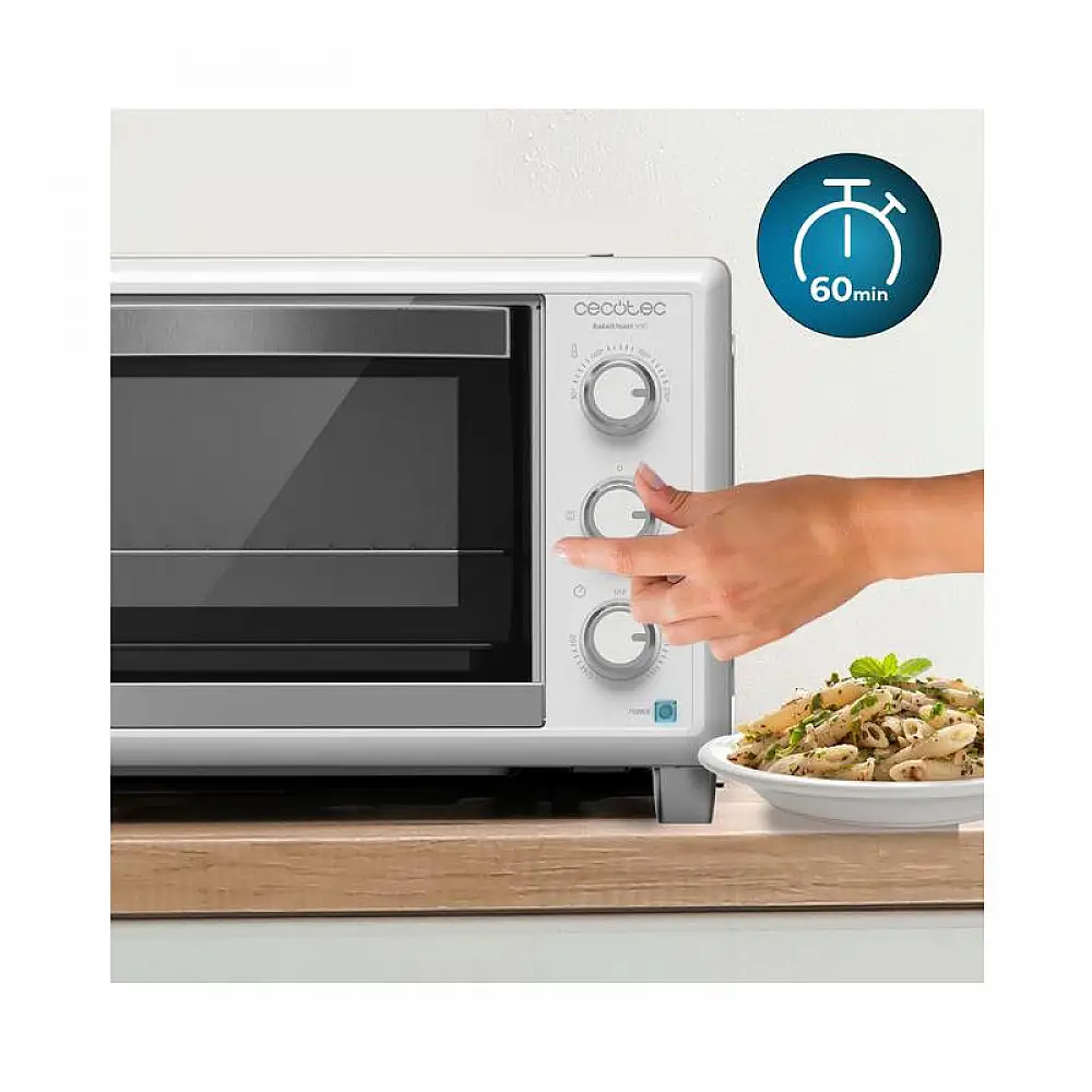 Ηλεκτρικό Φουρνάκι Cecotec Bake & Toast 2300 White CEC-03812