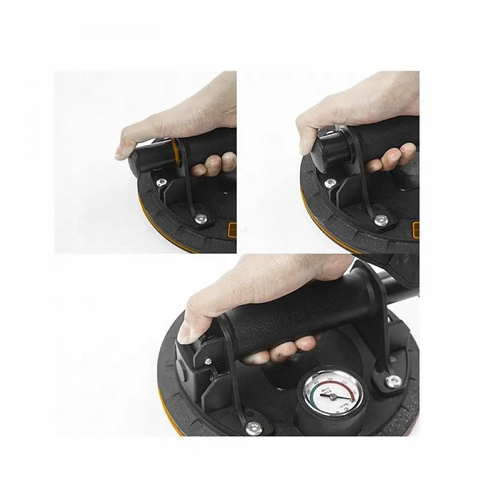 Μονή Βεντούζα με Αντλία Κενού 200 mm 200 Kg Bigstren 22479