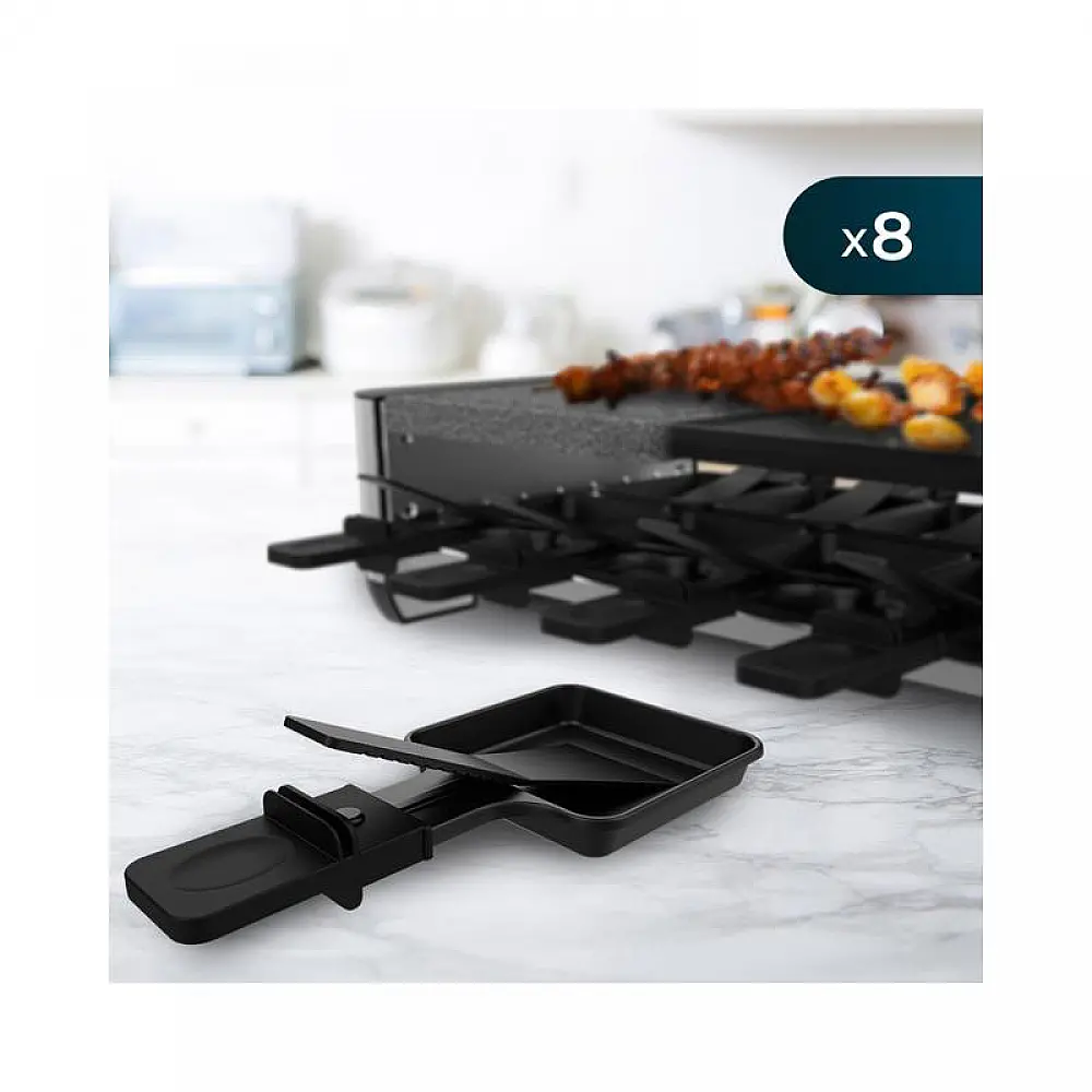 Ηλεκτρική Ψησταριά Raclette Grill 1400 W Cheese&Grill 16000 Inox MixGrill Cecotec CEC-03225