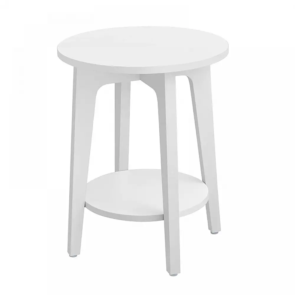 Ξύλινο Βοηθητικό Στρογγυλό Τραπεζάκι Σαλονιού 40 x 40 x 50 cm VASAGLE LET283T14