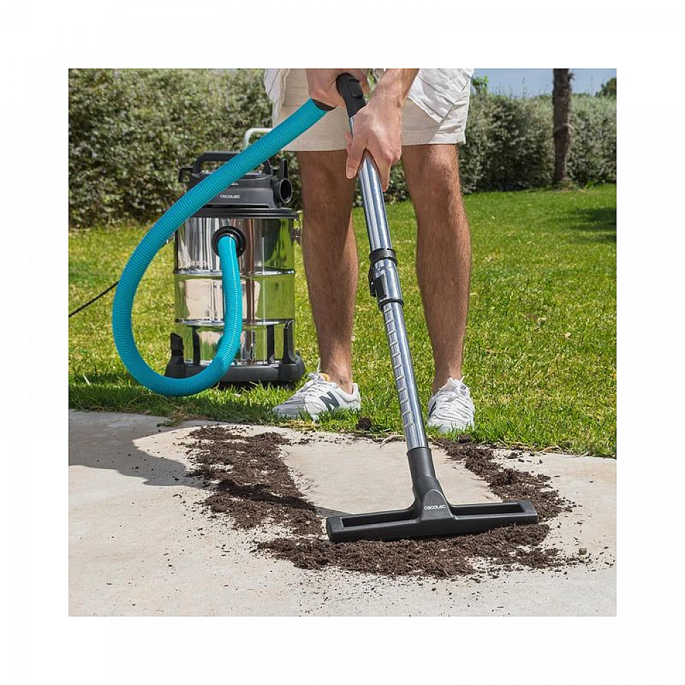 Ηλεκτρική Σκούπα για Στερεά και Υγρά 30 Lt 1600 W Cecotec Conga RockStar Wet&Dry Steel Max Pro CEC-08115 Ηλεκτρική Σκούπα για Στερεά και Υγρά 30 Lt 1600 W Cecotec Conga RockStar Wet&Dry Steel Max Pro CEC-08115