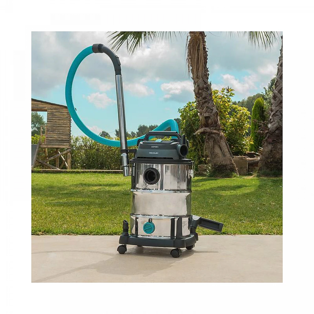 Ηλεκτρική Σκούπα για Στερεά και Υγρά 30 Lt 1600 W Cecotec Conga RockStar Wet&Dry Steel Max Pro CEC-08115 Ηλεκτρική Σκούπα για Στερεά και Υγρά 30 Lt 1600 W Cecotec Conga RockStar Wet&Dry Steel Max Pro CEC-08115