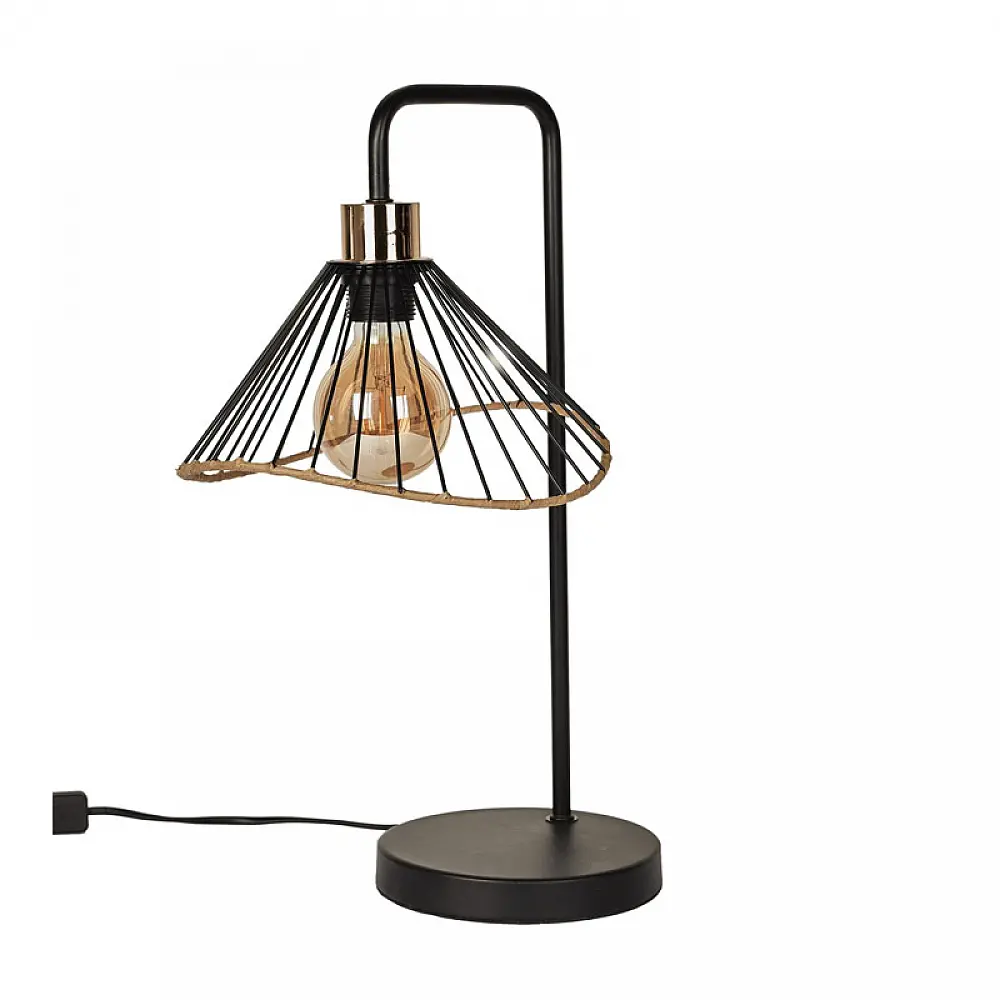 Επιτραπέζιο Μεταλλικό Φωτιστικό 47 cm E27 40 W Home Deco Factory LA0018