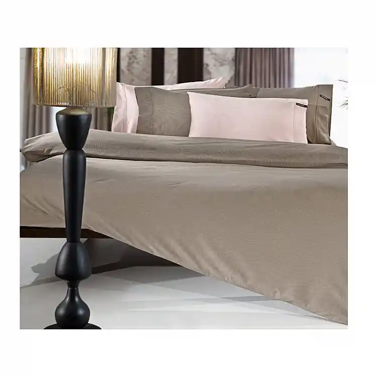 Υπέρδιπλο Σεντόνι 240 x 270 cm 100% Βαμβακοσατέν Minimal Wenge Guy Laroche 1110092223081